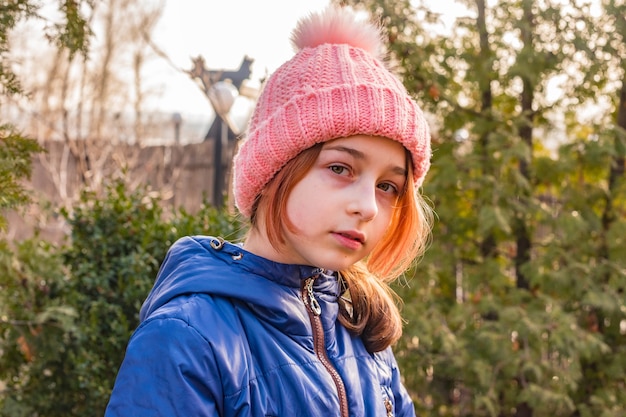 Portrait de fille de génération alpha