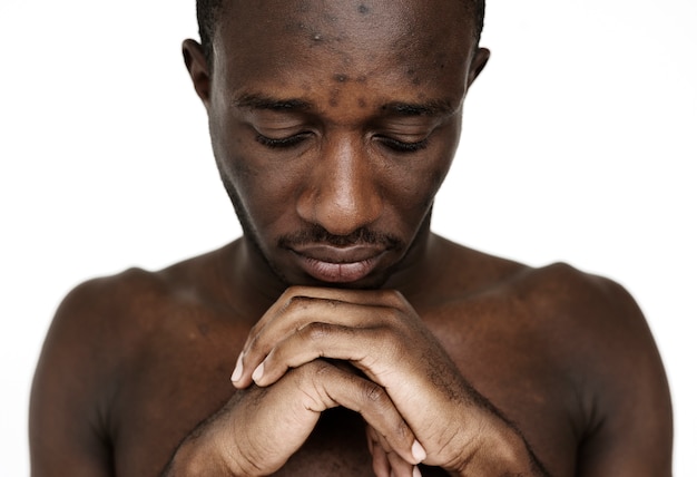 Portrait d&#39;un Ghanéen