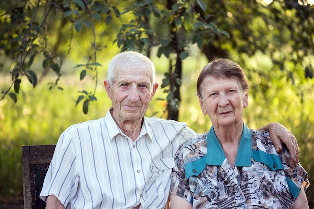 Portrait des grands-parents