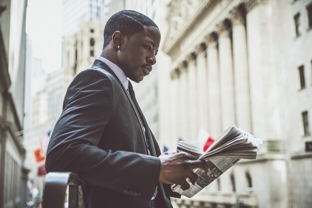 Portrait d'homme d'affaires