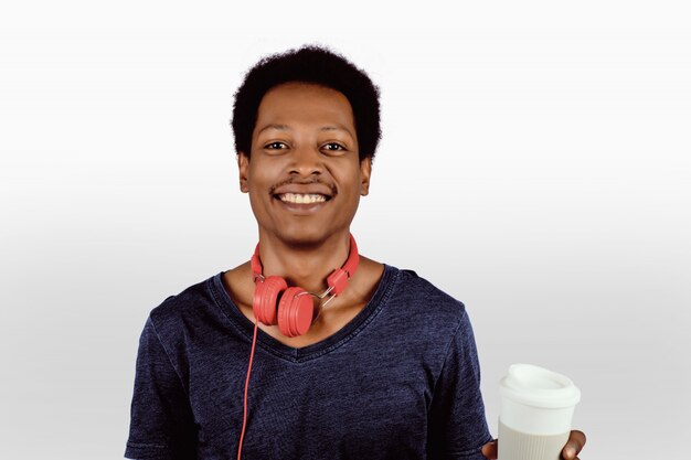 Photo portrait d'un homme afro-américain