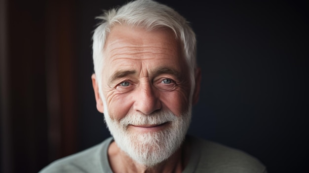 Portrait d'un homme âgé