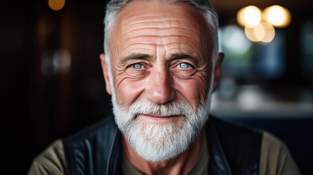 Portrait d'un homme âgé