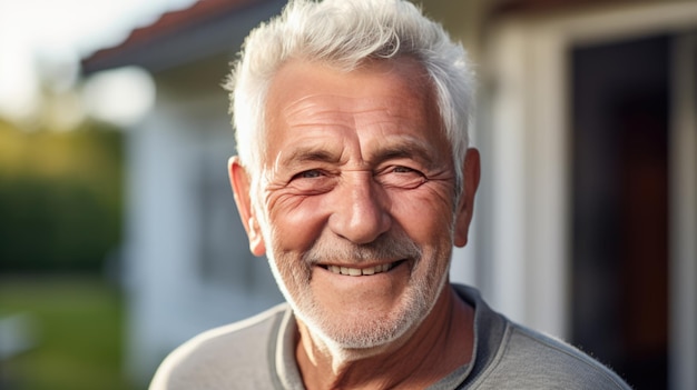 Portrait d'un homme âgé