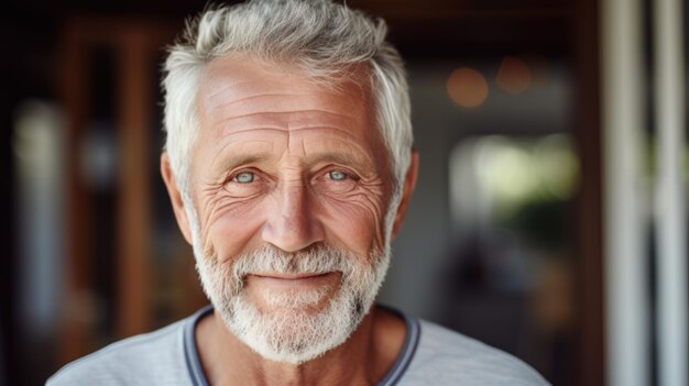 Portrait d'un homme âgé