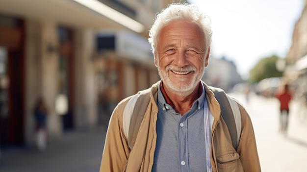 Portrait d'un homme âgé