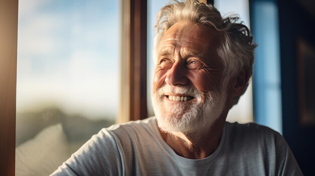 Portrait d'un homme âgé