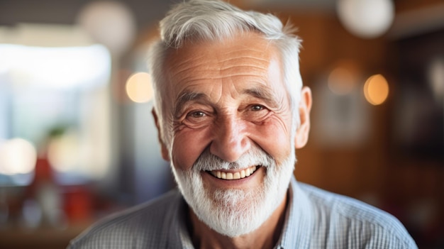 Portrait d'un homme âgé