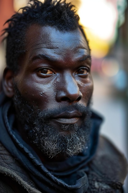 Portrait d'un homme à Bangkok, en Thaïlande