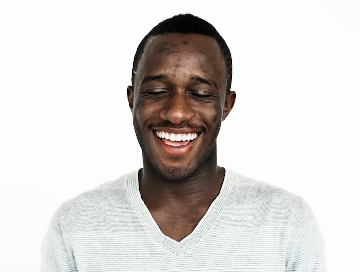 Photo portrait d'un homme ghanéen