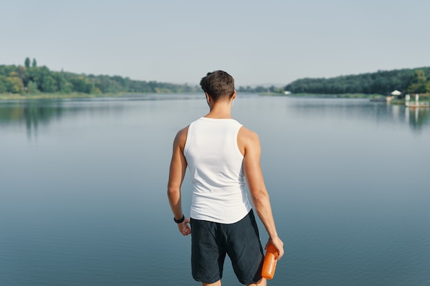 portrait homme sportif