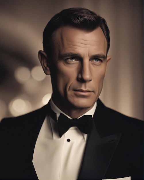 Portrait de James Bond