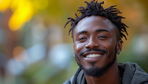 Portrait d'un jeune Afro-Américain