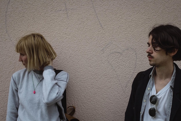 Portrait d'un jeune couple