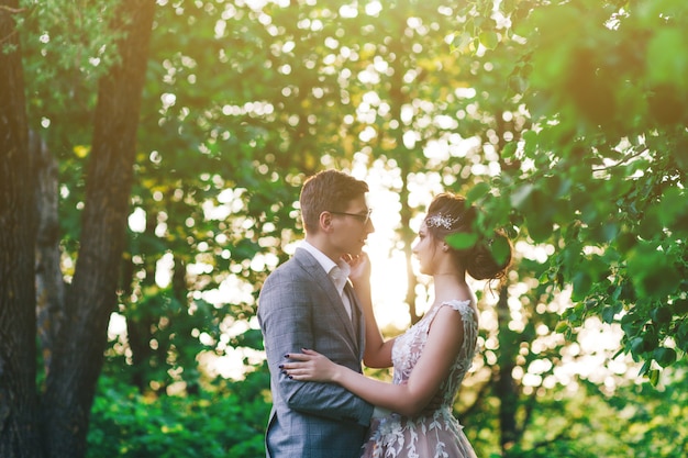 Portrait de jeune couple