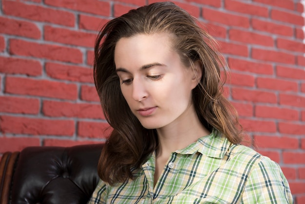 Portrait d&#39;une jeune femme