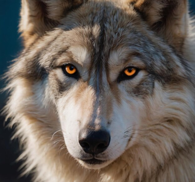 Photo le portrait des loups