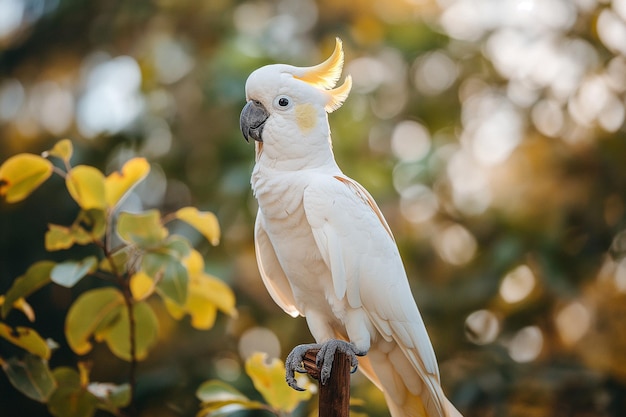 Photo le portrait magnifique d'un cacato