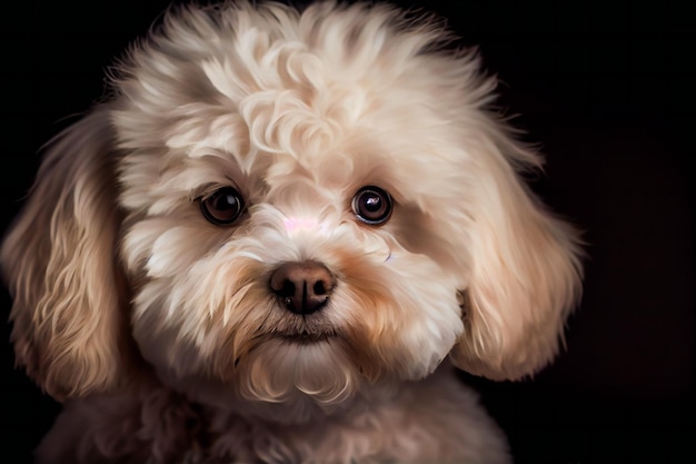 Portrait de Maltipoo Generative AIxA