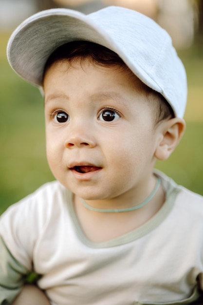 Portrait d'un petit enfant