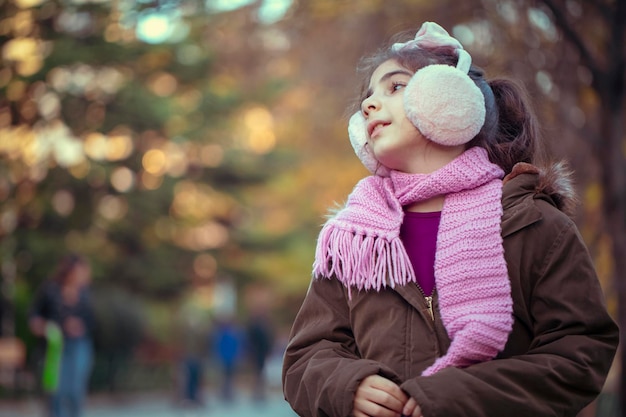 Portrait de petite fille