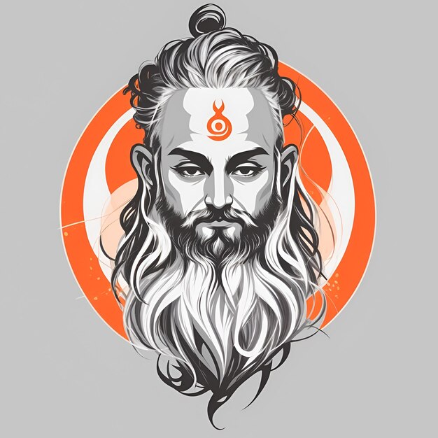 Le portrait de Sadhu