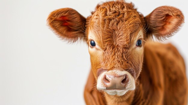 Photo portrait d'une vache qui regarde la caméra