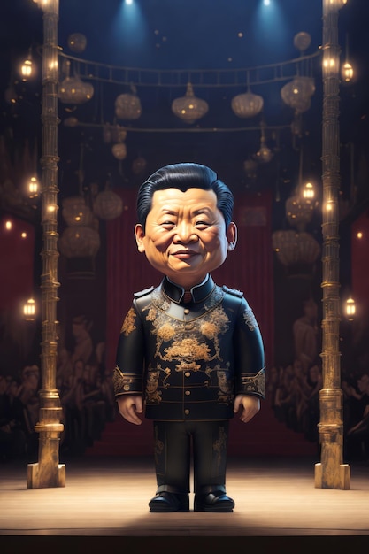 portrait de Xi Jinping