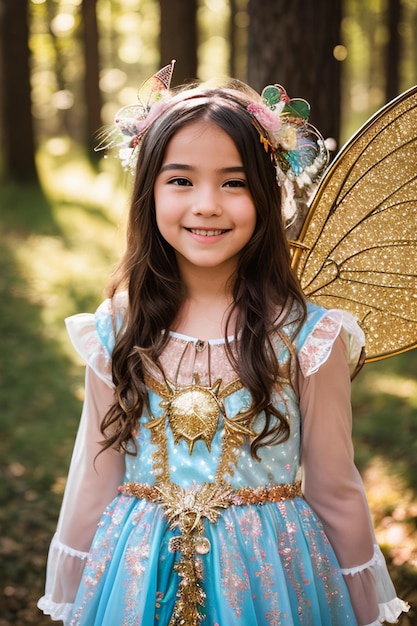 Des portraits captivants de filles plongées dans un monde fantastique parées de costumes à couper le souffle