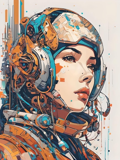 Des portraits cyberpunk époustouflants de Femme Fatale futuriste