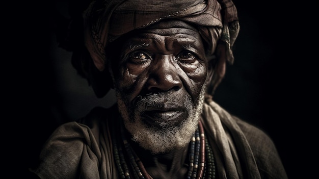 Portraits intimes et puissants de tribus africaines capturant la beauté et la diversité de la culture traditionnelle