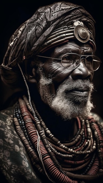 Portraits intimes et puissants de tribus africaines capturant la beauté et la diversité de la culture traditionnelle