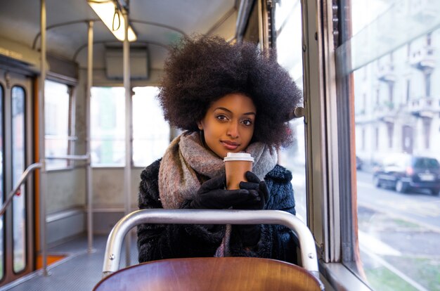 Portraits de jolie femme