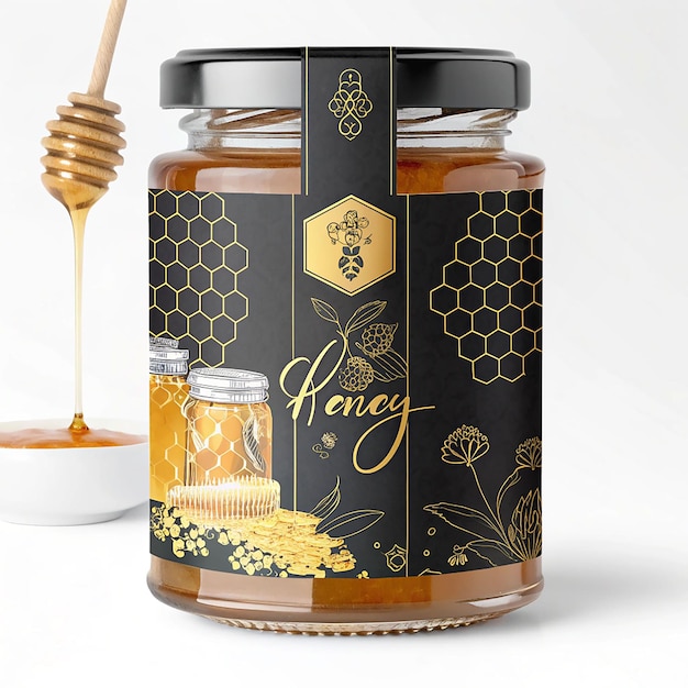 pot de miel haut de gamme