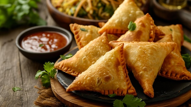 Potato Samosa ou Aloo Samosa est une collation indienne