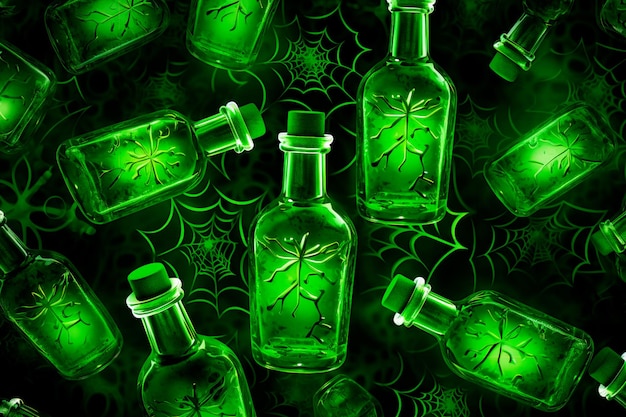 Potion de sorcière pour le motif d'Halloween Fond d'écran AI Generation