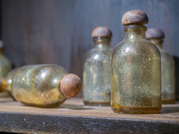 Potions sur étagère