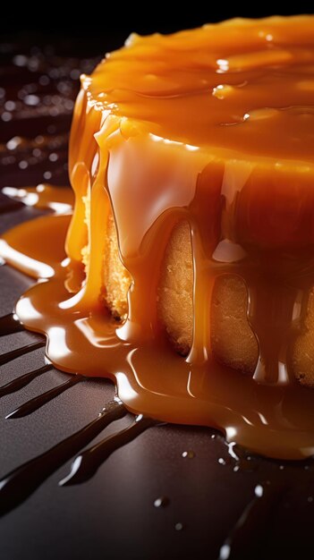 Pouding au caramel crème flan caramel