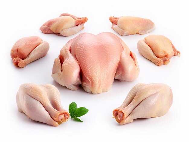 poulet cru