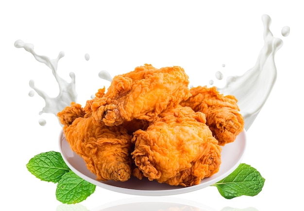 Le poulet frit est l'aliment le plus confortable.