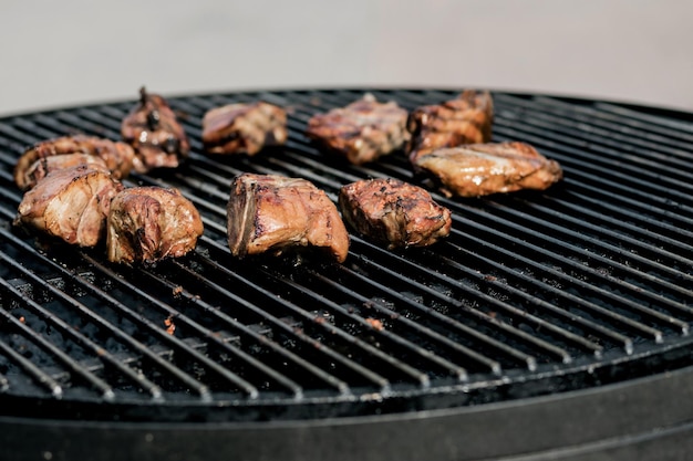 Poulet grillé chaud