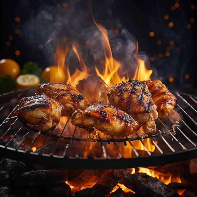 poulet grillé