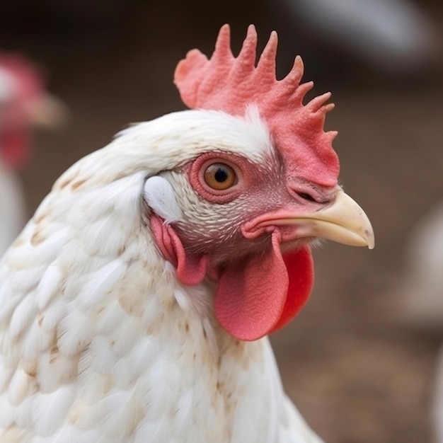 poulet en gros sur la ferme