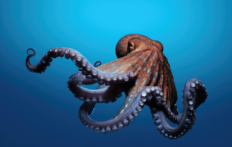 Photo poulpe commun octopus vulgaris animal sauvage