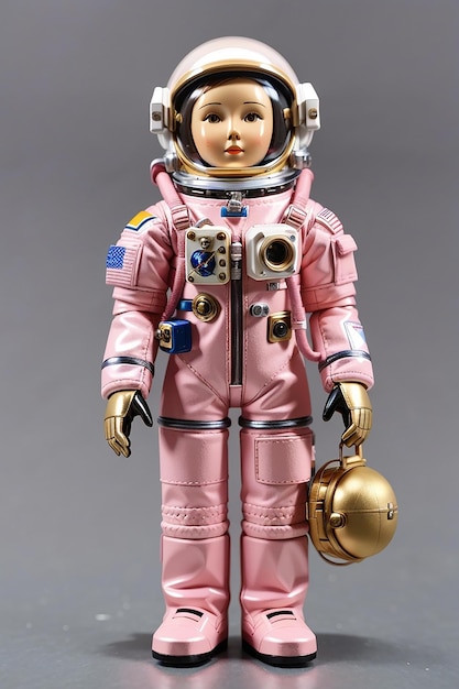 une poupée astronaute vintage