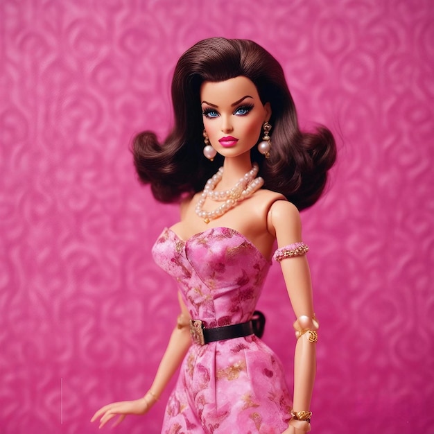 Poupée Barbie Brune Vintage