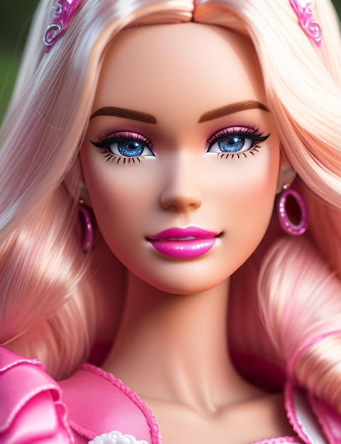 une poupée Barbie