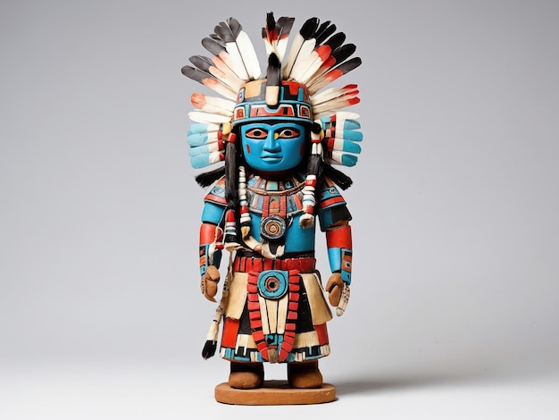 La poupée Hopi Kachina, culture amérindienne, art ancien