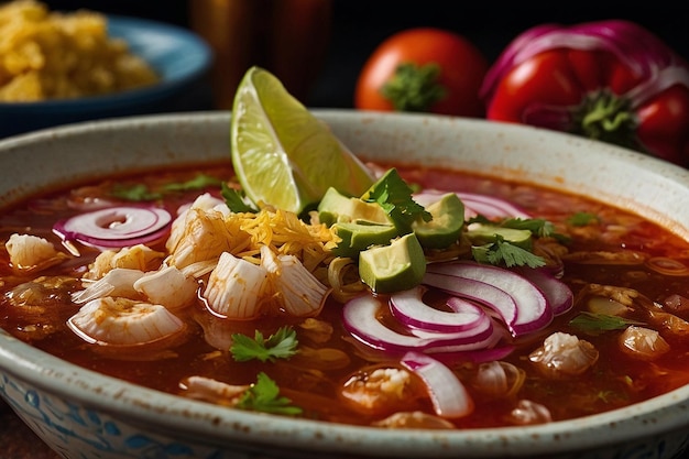 Pozole de près E aromatique