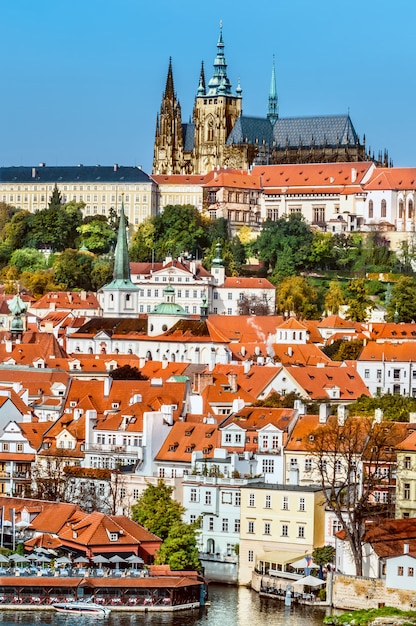 Prague, Mala Strana et le château de Prague